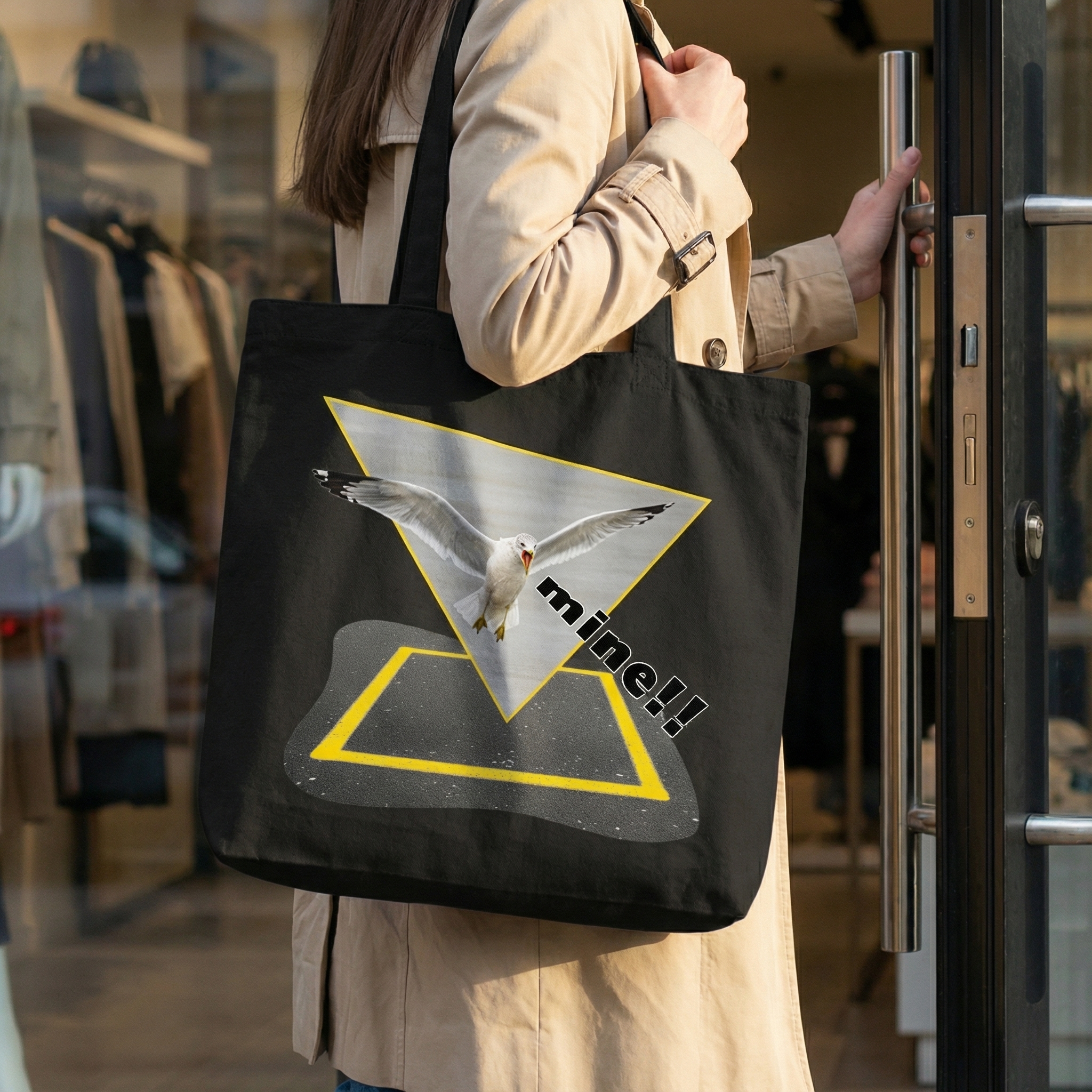 Large Eco Tote, with Mine idea